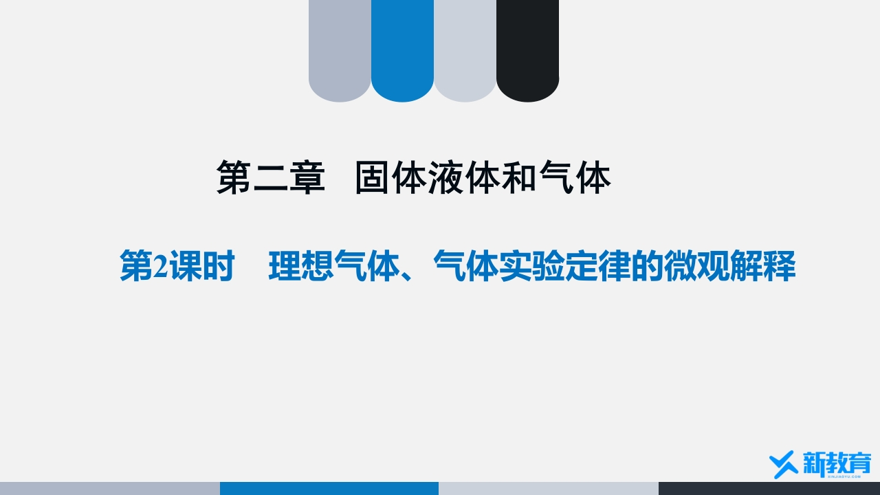 知识讲座课件22.3　第2课时　理想气体、气体实验定律的微观解释